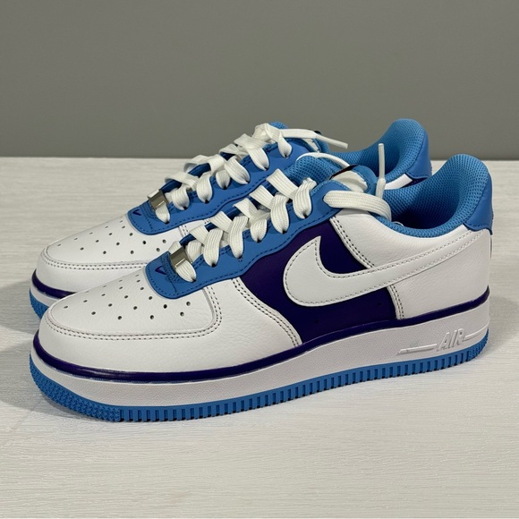 Nike Air Force 1 'LA Lakers NBA 75th' Blue White DC8874-101 Size: 6.5M/8W - Picture 1 of 12